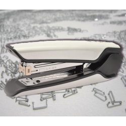   Tűzőgép 335S fehér metál Nowa (30 lapig, 24/6 26/6 kapocs)