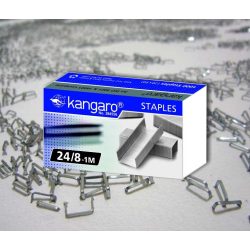 Tűzőgépkapocs 24/8 Kangaro 1000db