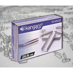 Tűzőgépkapocs 26/6 Kangaro 1000db