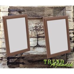   Fényképkeret 90x130mm fa sötétbarna Arrabona AjándékTREND