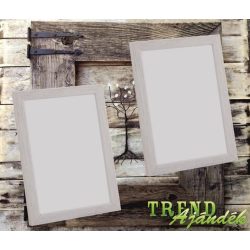 Fényképkeret 500x600mm fa fehér Solva AjándékTREND